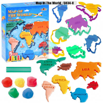 Map Of The World : 5834-C